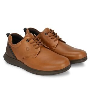 Egroose Men's Genuine Leather Formal Shoes Classic Lace-Up Dress Shoes for Office