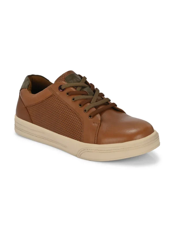 Egroose Men's Genuine Leather Formal Shoes Classic Lace-Up Dress Shoes for Office