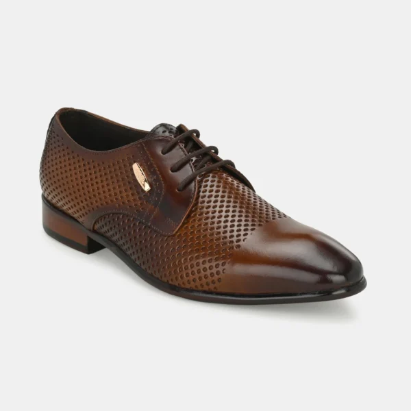 Egroose Premium Genuine Leather Lace Up Formal Shoes for Men