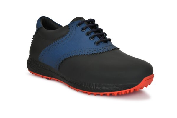 HITCARO® Golf Shoe | Light Weight | Waterproof | Black/Blue | Golf Shoe With Type LACE UP